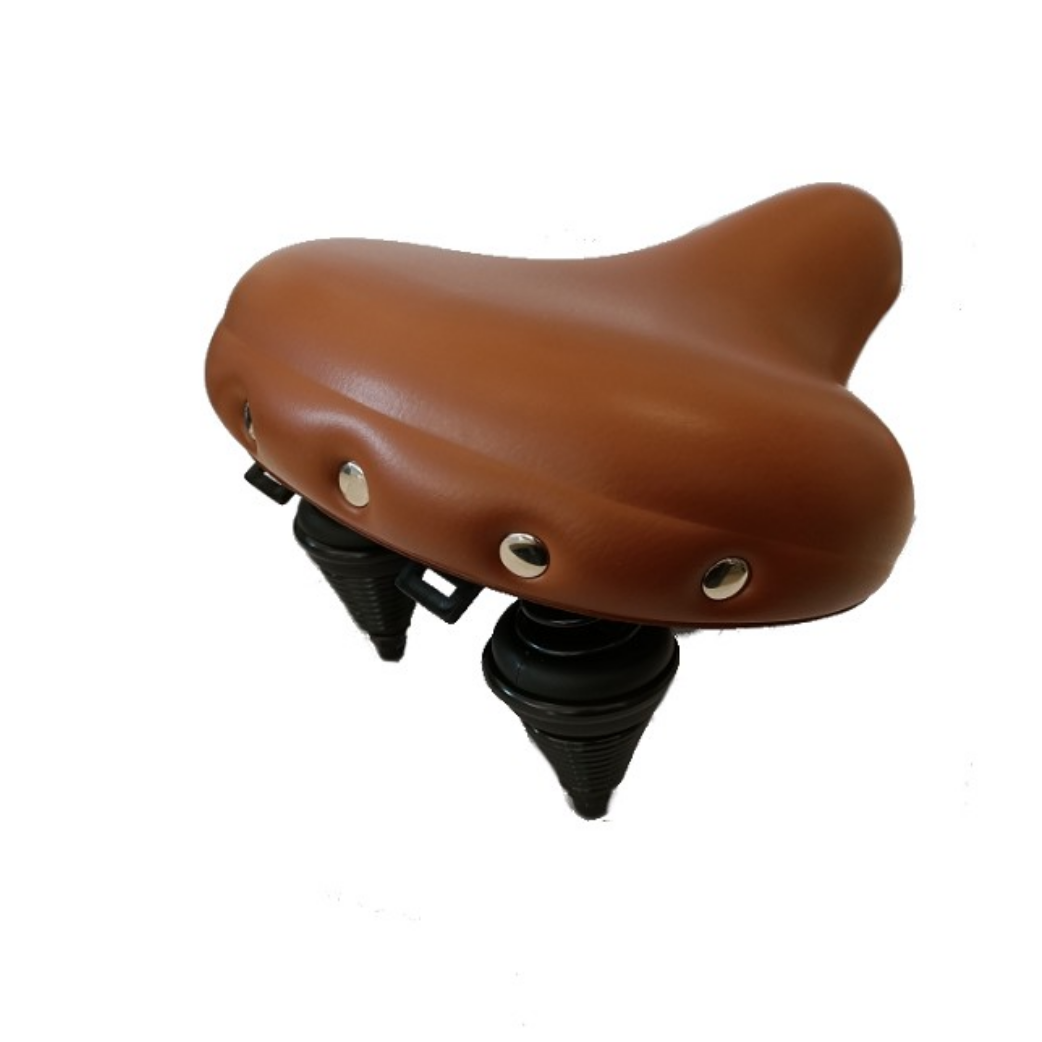 Selle comfort Comfort zadel Retro XL bruin, zonder strop