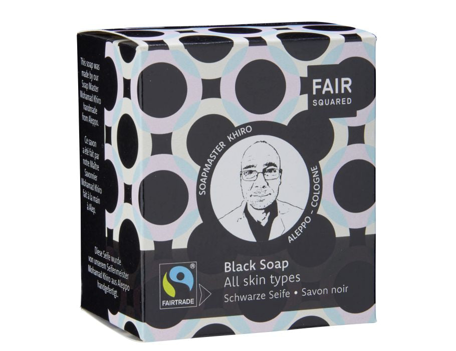 Fair Squared Zeepblok Black Soap