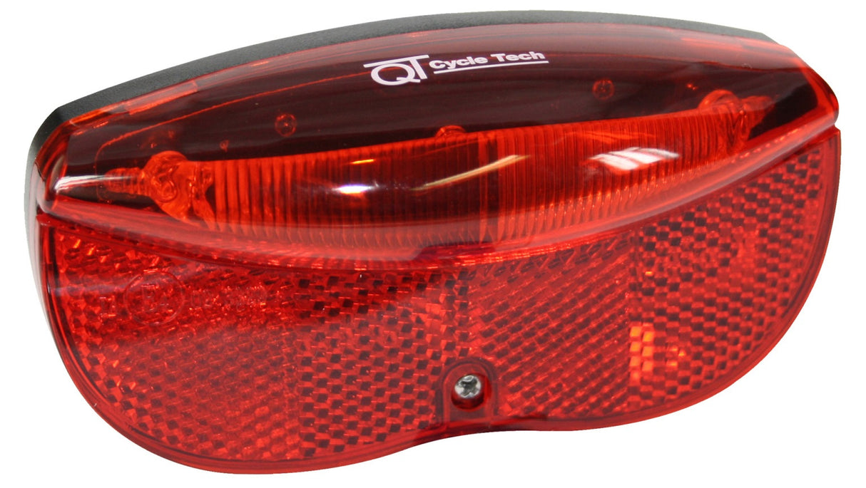 Cycletech Cycle tech achterlicht led batterij aan uit 80mm oem