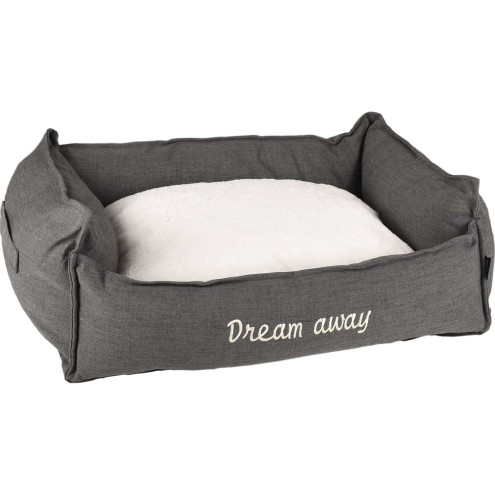 FLAMINGO FLAMINGO Hondenbed met rits Dream Away 90x70 cm grijs