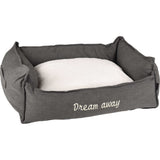 FLAMINGO FLAMINGO Hondenbed met rits Dream Away 90x70 cm grijs