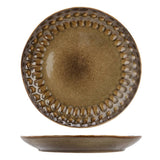 Cosy Trendy Cosy Trendy Bord Araki Hazel 6 st Ø27 cm bruin