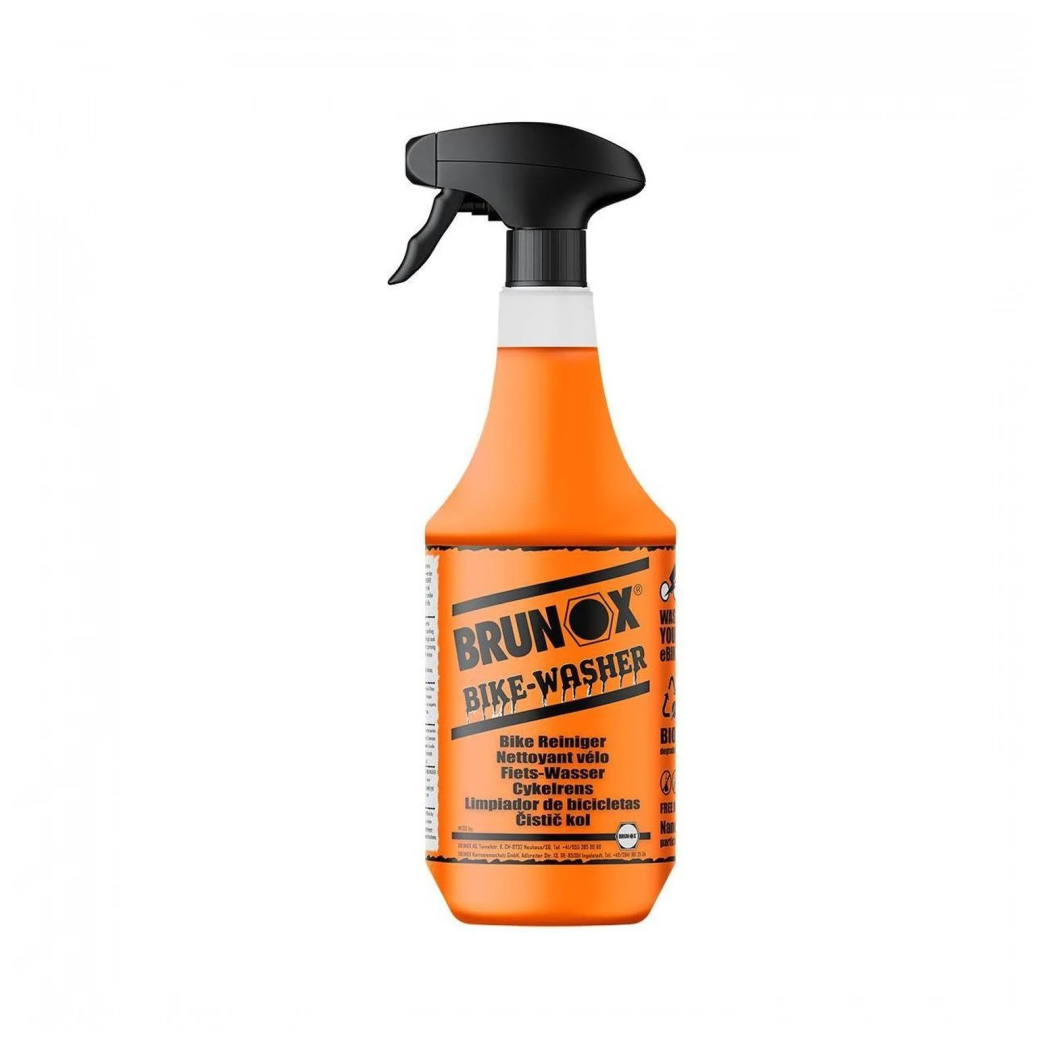 Brunox Bike washer 1L. Biologisch afbreekbare fietsreiniger. Ook te gebruiken op E-bikes