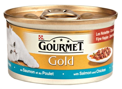 Gourmet Gold fijne hapjes zalm kip