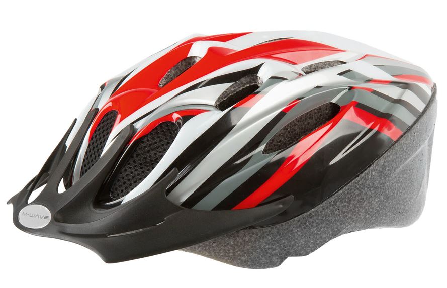 M-Wave Helm Active atb race rood grijs zw