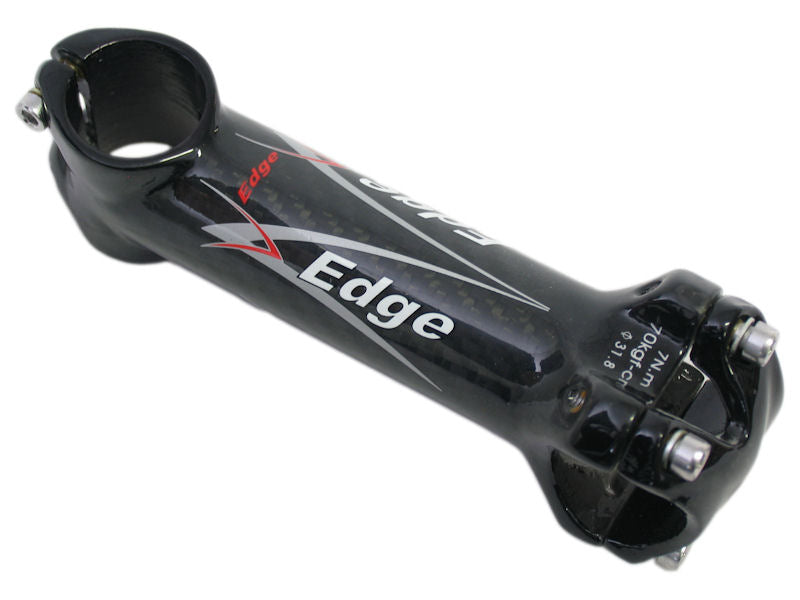 Edge Stuurpen Carbon met aluminium 28,6 130 31,8 mm zwart