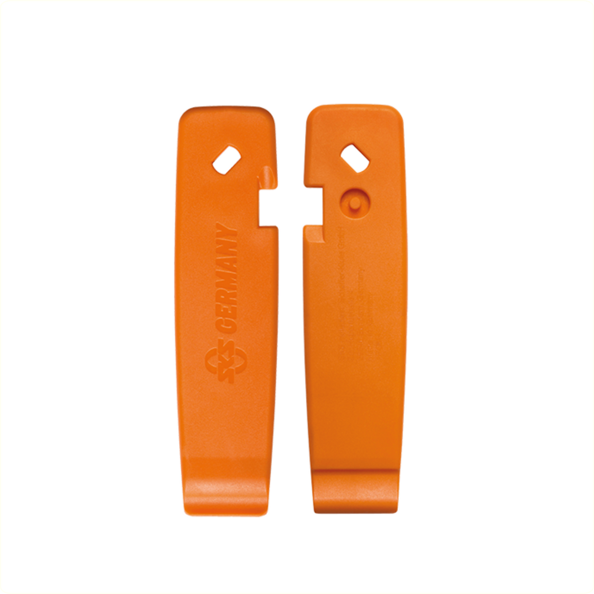 Sks set van 3 stuks bandenlichters oranje op kaart