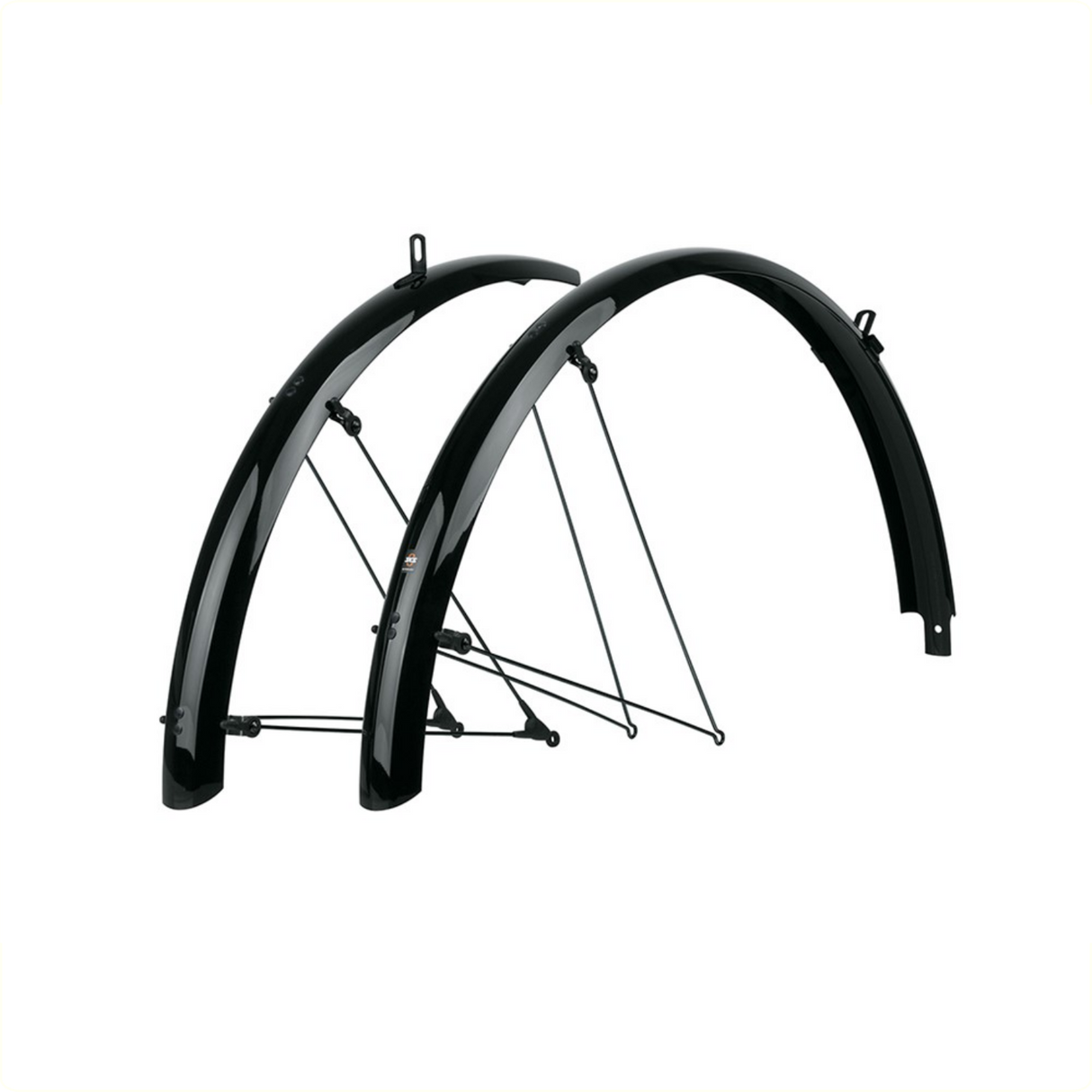 De SKS Mürkel ass Basis 45MM Fender Set, schwaarz