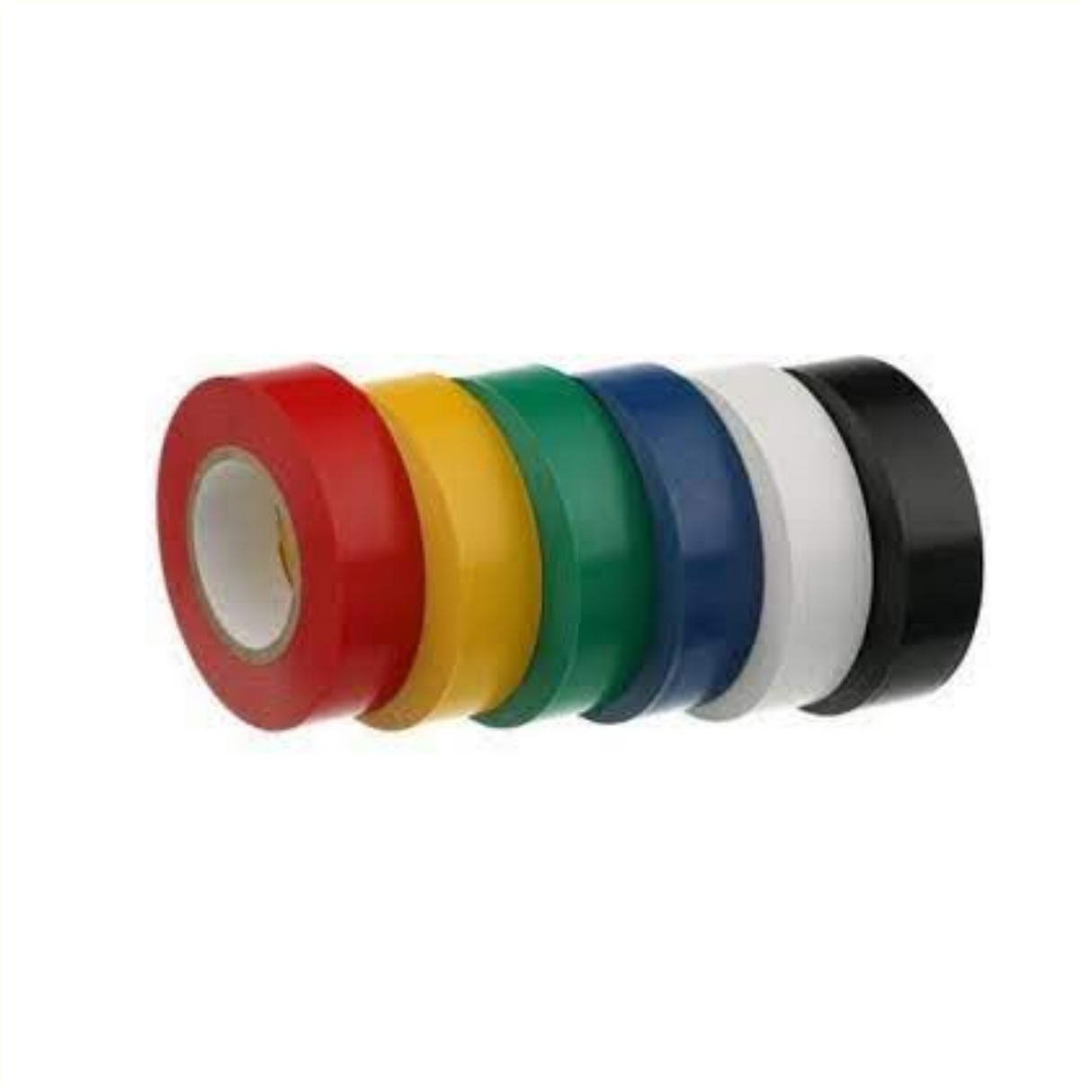 PVC tape per 6 rollen. 15m