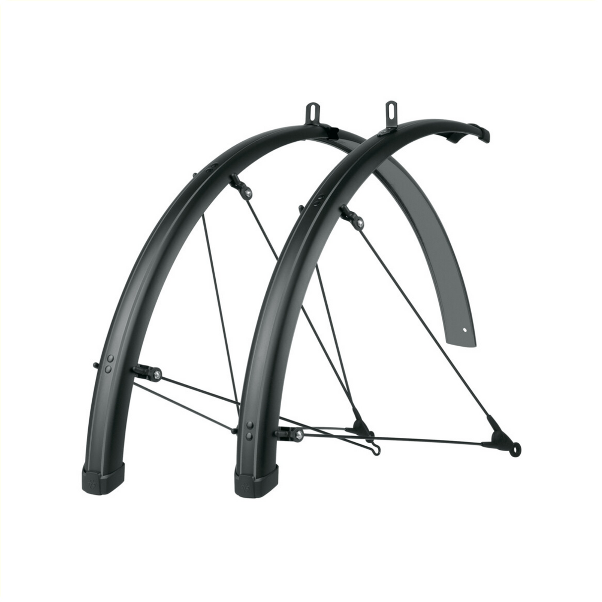 Sks vermësche Sträifen de Browsper 45m Fender Set, schwaarz