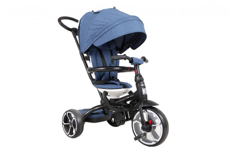 Qplay Driewieler Prime 4 in 1 Jongens en Meisjes Blauw