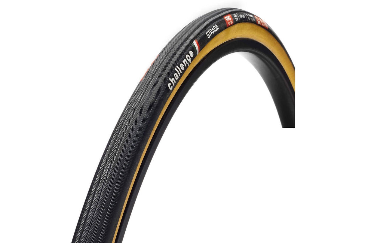 Challenge Strada pro ot 700x25c zwart bruin