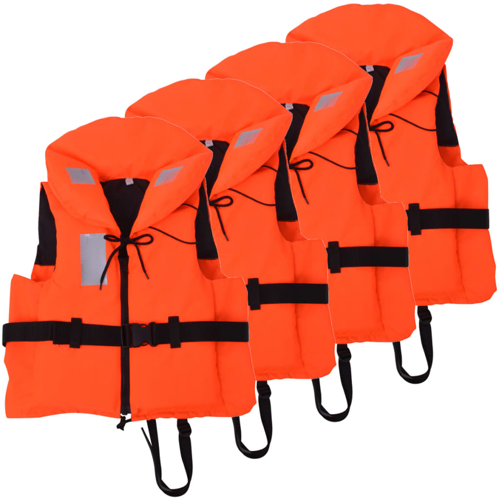 VidaXL Zwemvesten 100 N 40-60 kg 4 stuks
