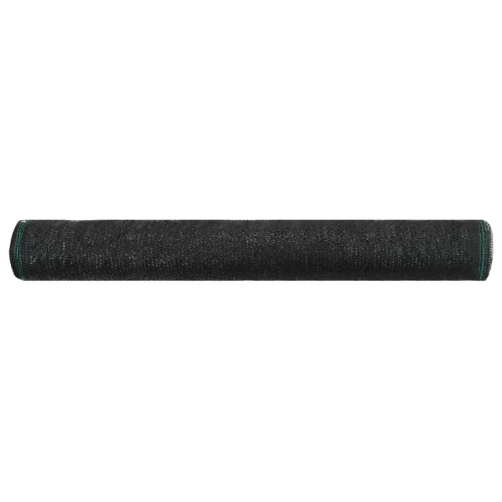 VidaXL Tennisscherm 1,8x50 m HDPE zwart