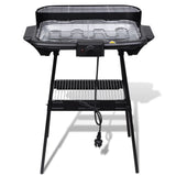 VidaXL Barbecue elektrisch staand rechthoekig