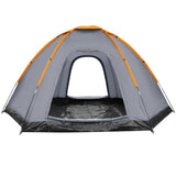 VidaXL Tent 6-persoons grijs