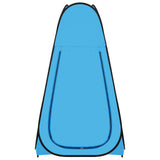 VidaXL Douchetent pop-up blauw