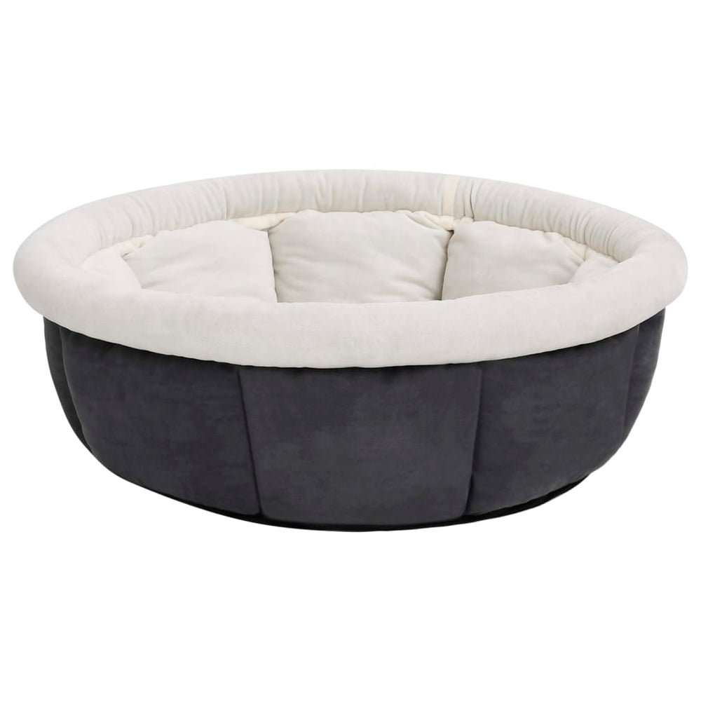 VidaXL Hondenmand 59x59x24 cm grijs