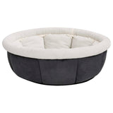 VidaXL Hondenmand 59x59x24 cm grijs