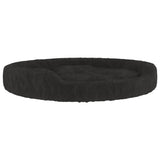 VidaXL Hondenmand 70x55x23 cm pluche zwart
