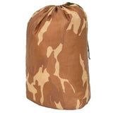 VidaXL Camouflagenet met opbergtas 2x8 m beige