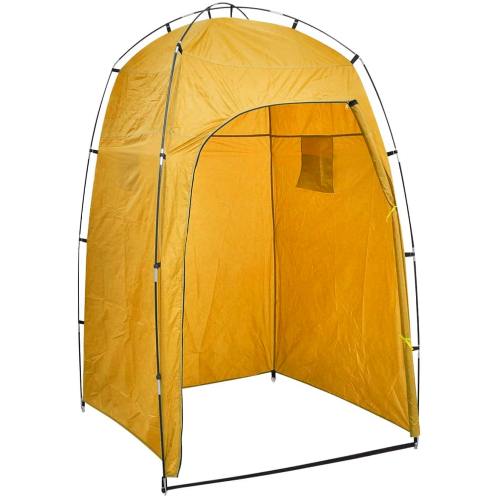 VidaXL Kampeertoilet met tent draagbaar 10 + 10 L