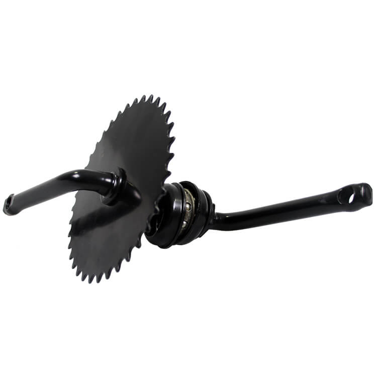 Alpina Crankset one-piece 12 black