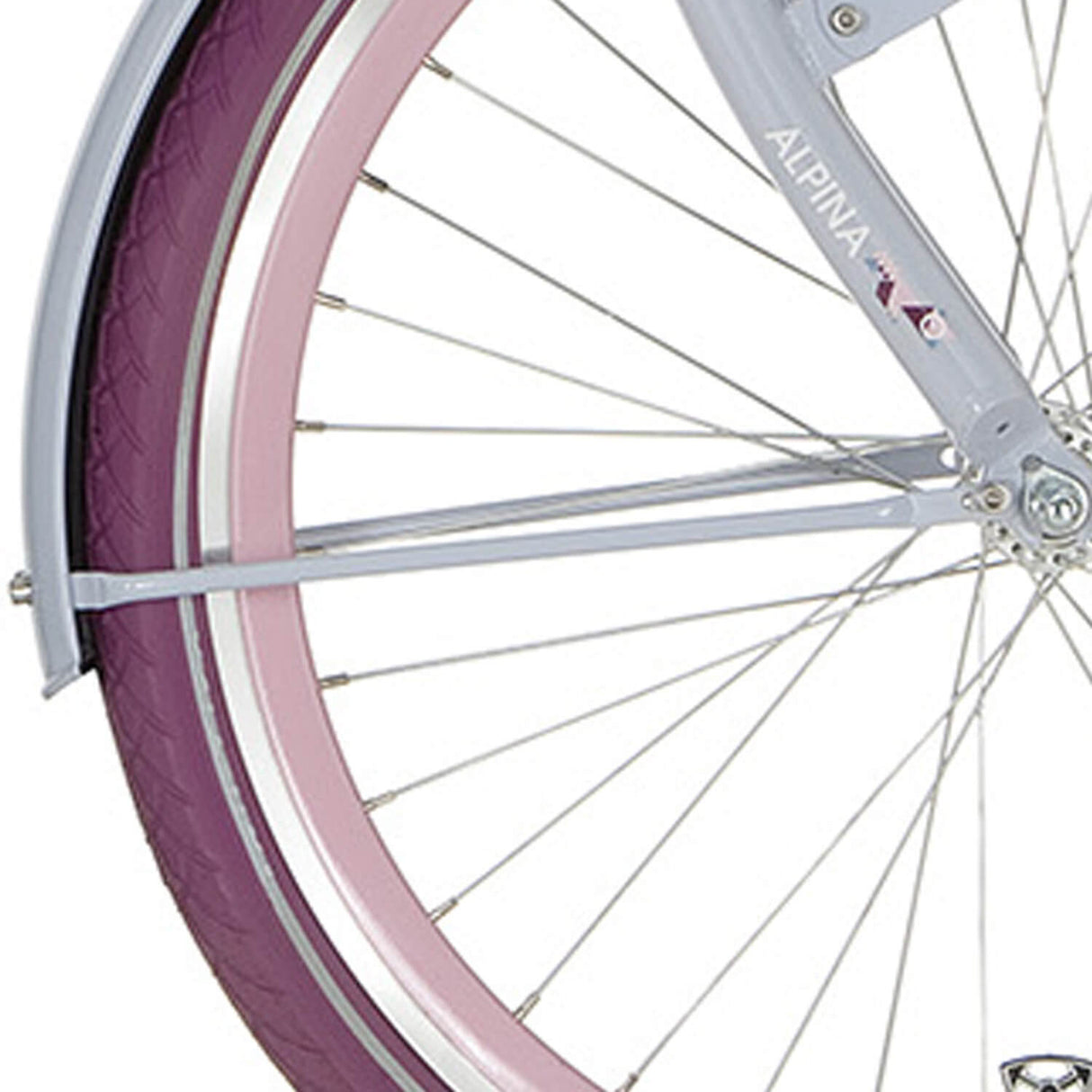 Alpina Spatbordstang set 26 Clubb lavender