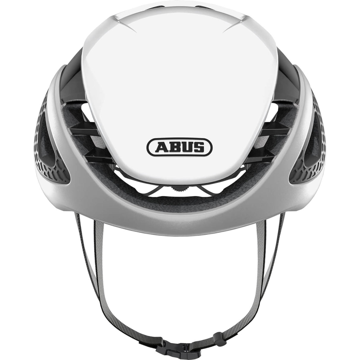 Abus Helm Gamanesch Sëlwer Wäiss L 59-62cm