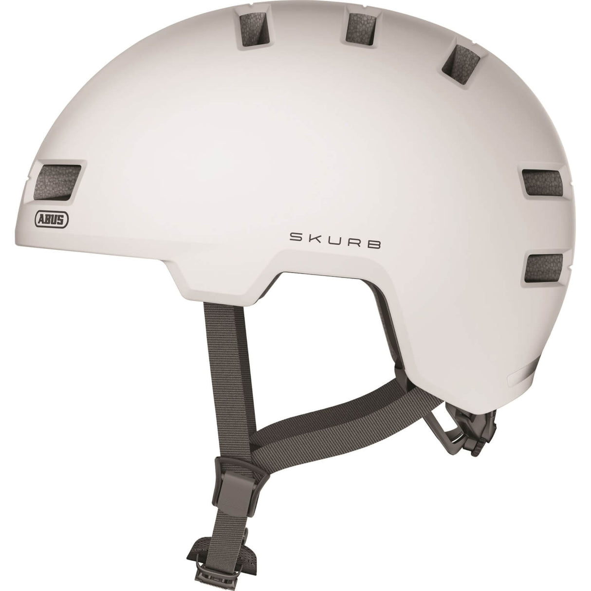 Abus Helm Skurb Pearl White m 55-59cm