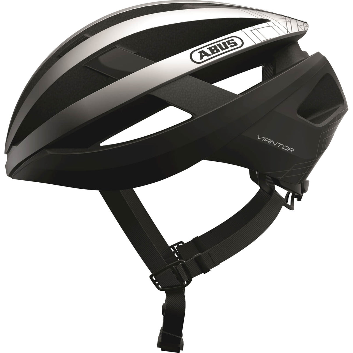 Abus Helm Vianoud Glanz Sëlwer l 58-62Cm