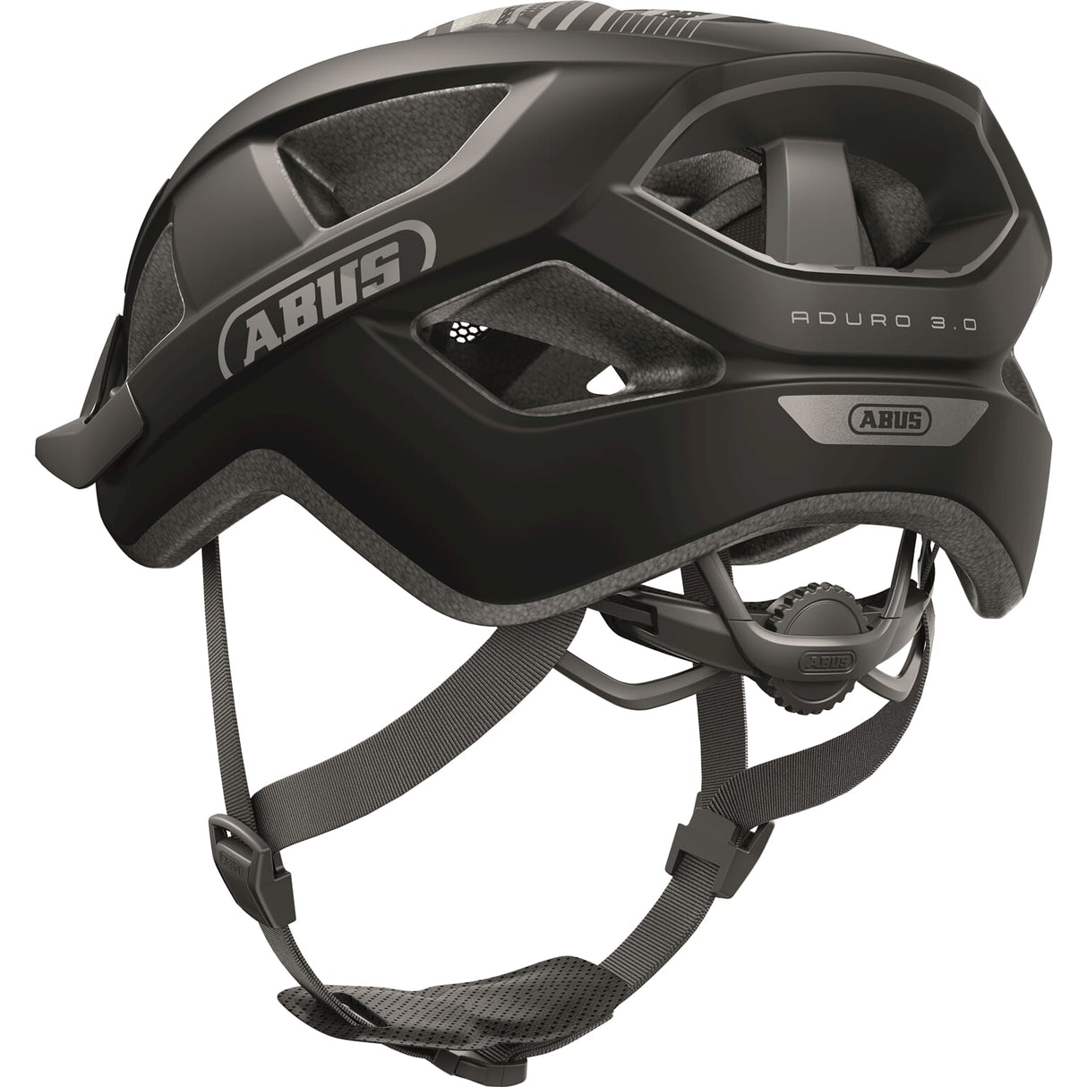 Abus Helm Aduro 3.0 race black M 52-58cm