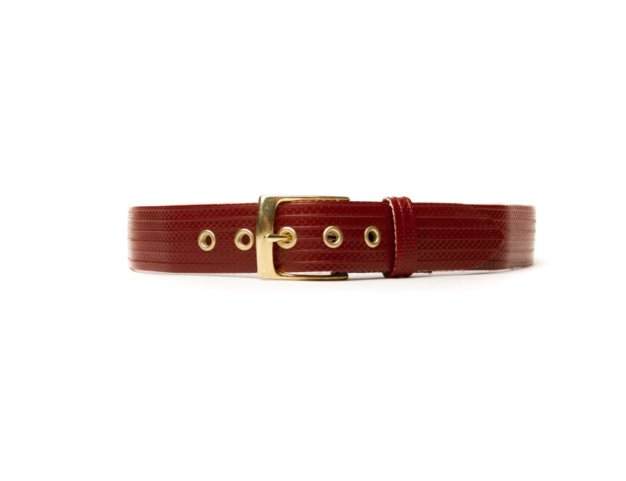 Bendl Riem Brandweerslang Rood Goud 4x85 cm