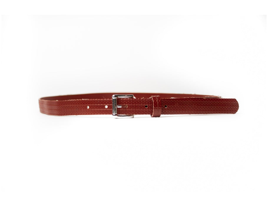 Bendl Riem Brandweerslang Rood Zilver 2x85 cm (dames)