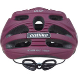 Buzaglo MTB helm Leaf maat L 58-60cm burgundy