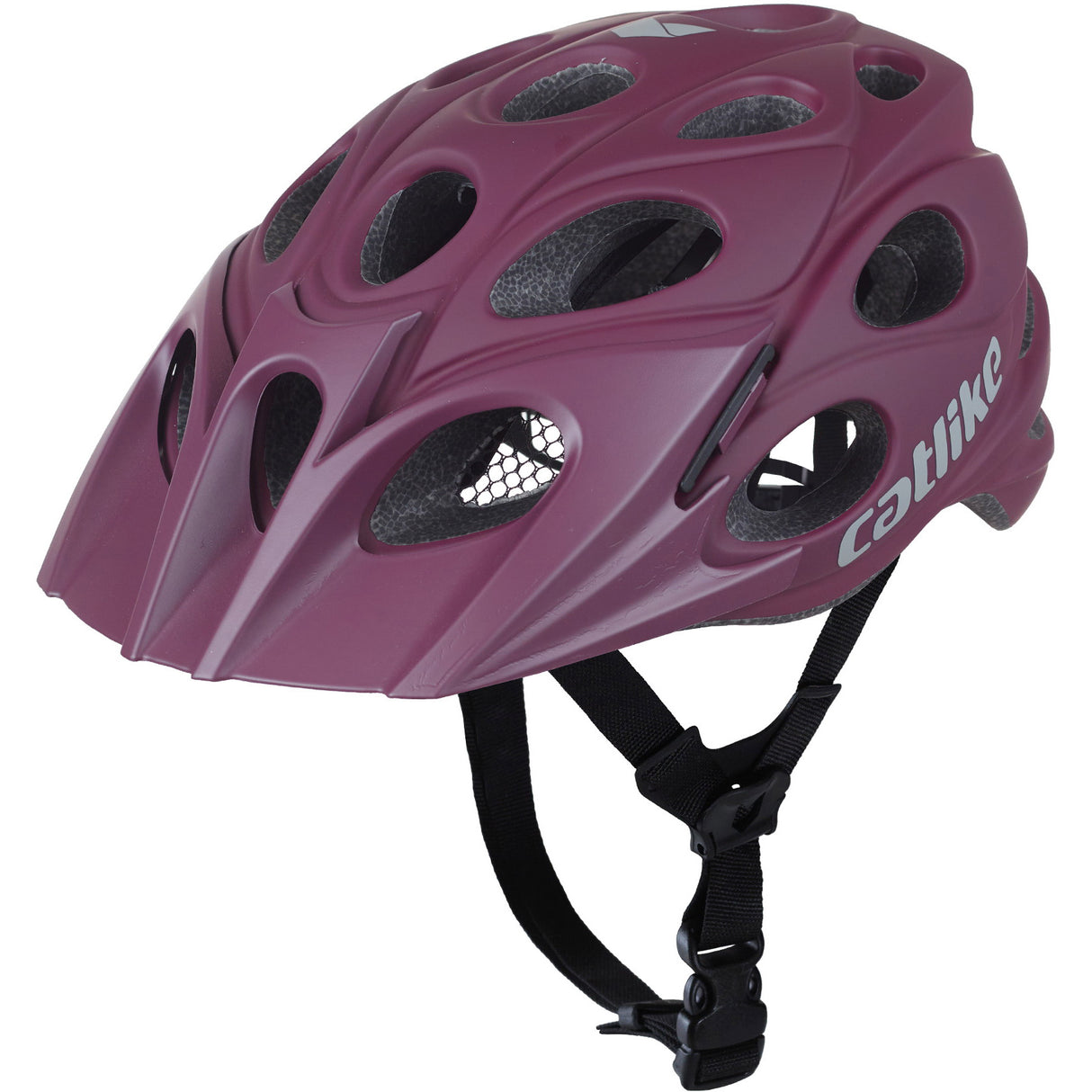 Buzaglo MTB helm Leaf maat M 55-57cm burgundy