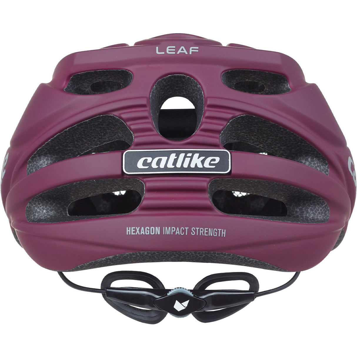 Buzaglo catlike mtb helm leaf maat m 55-57cm burgundy