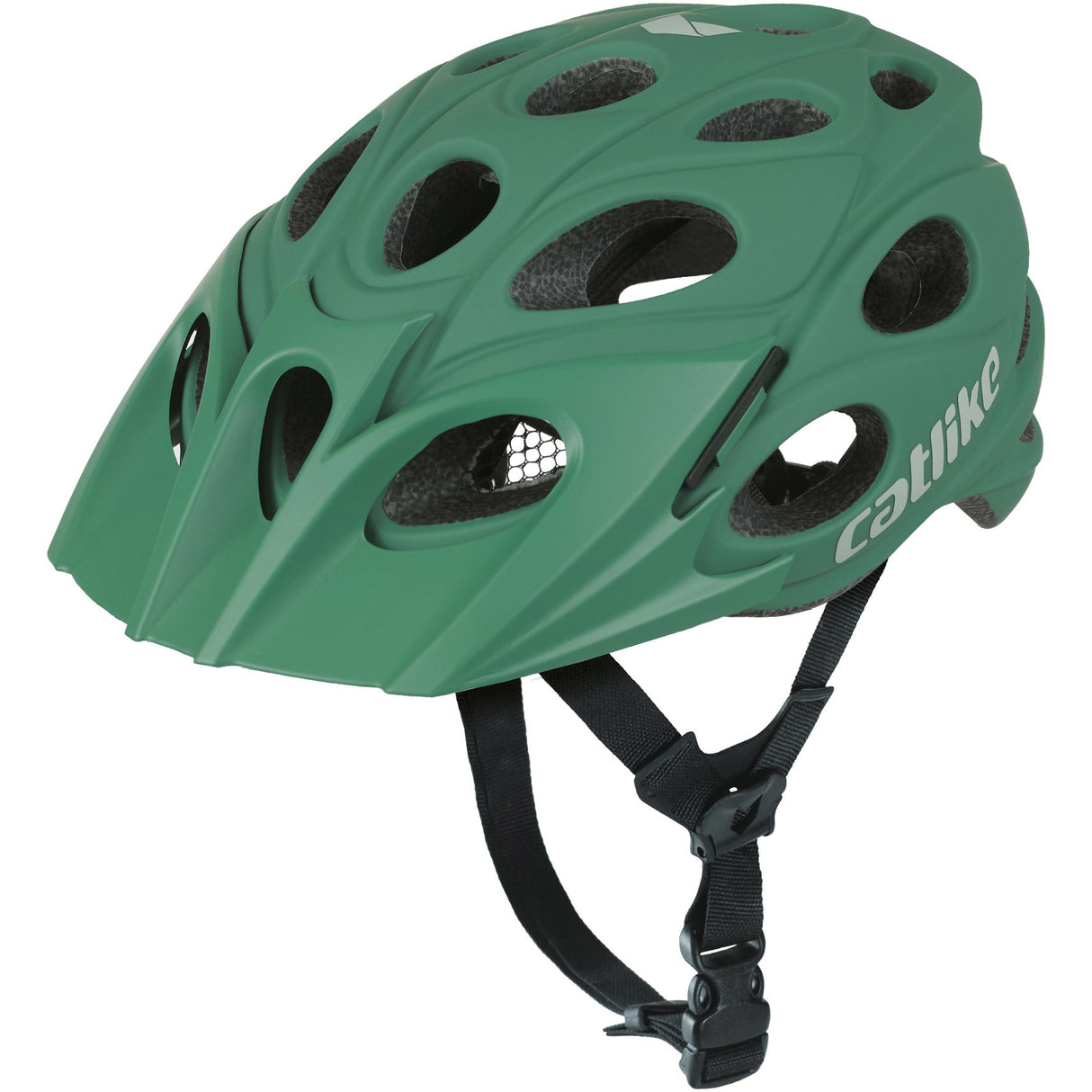 Buzaglo catlike mtb helm leaf maat l 58-60cm frosty spruce