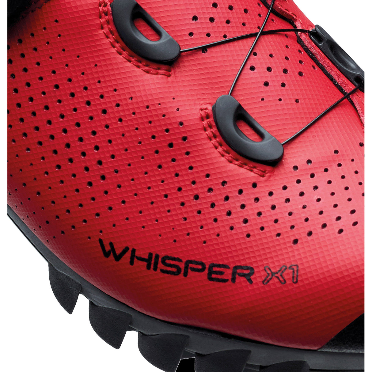 Buzaglo catlike mtb schoenen whisper x1 mtb nylon maat 39 rood