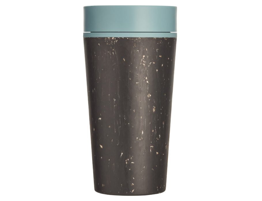 Circular Co. Koffiebeker Circular Cup 340 ml Zwart Blauw