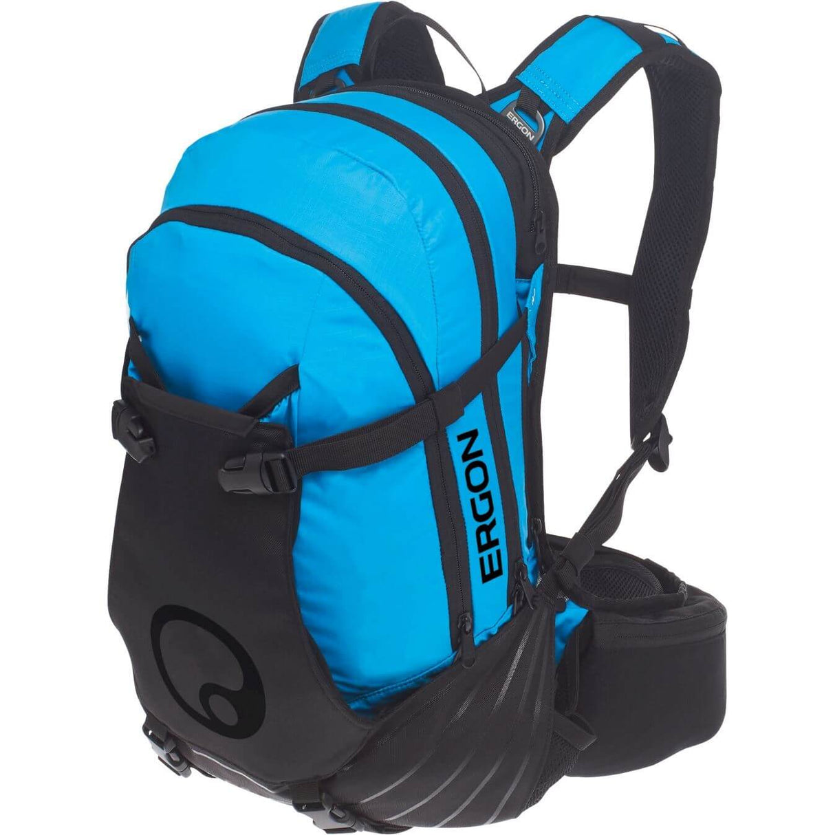 Ergon Rugtas BA3 stealth blauw Enduro All-Mountain 4-staps verstelbaar heren 15 + 2 l Nylon Polyester