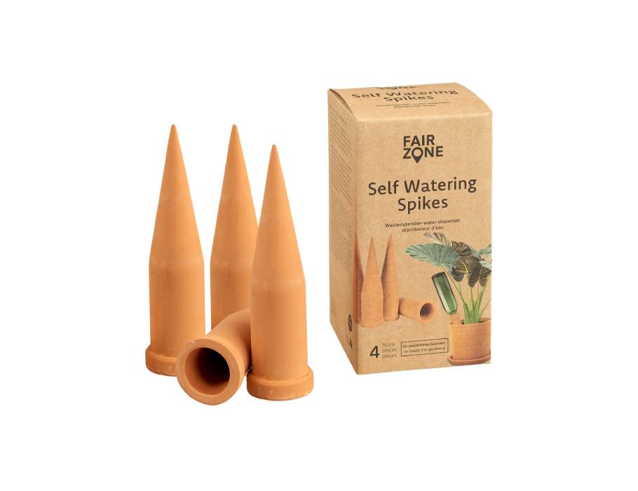 Fairzone Waterdruppelaar Terracotta 4 stuks