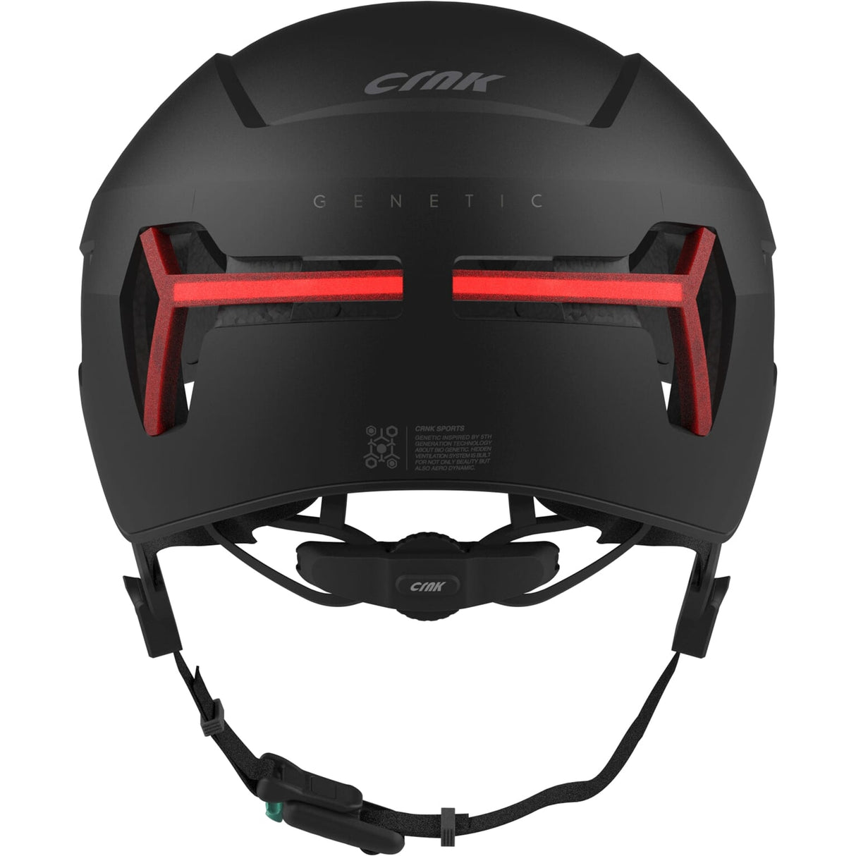 CRNK Helm Genetic Alpha zwart L