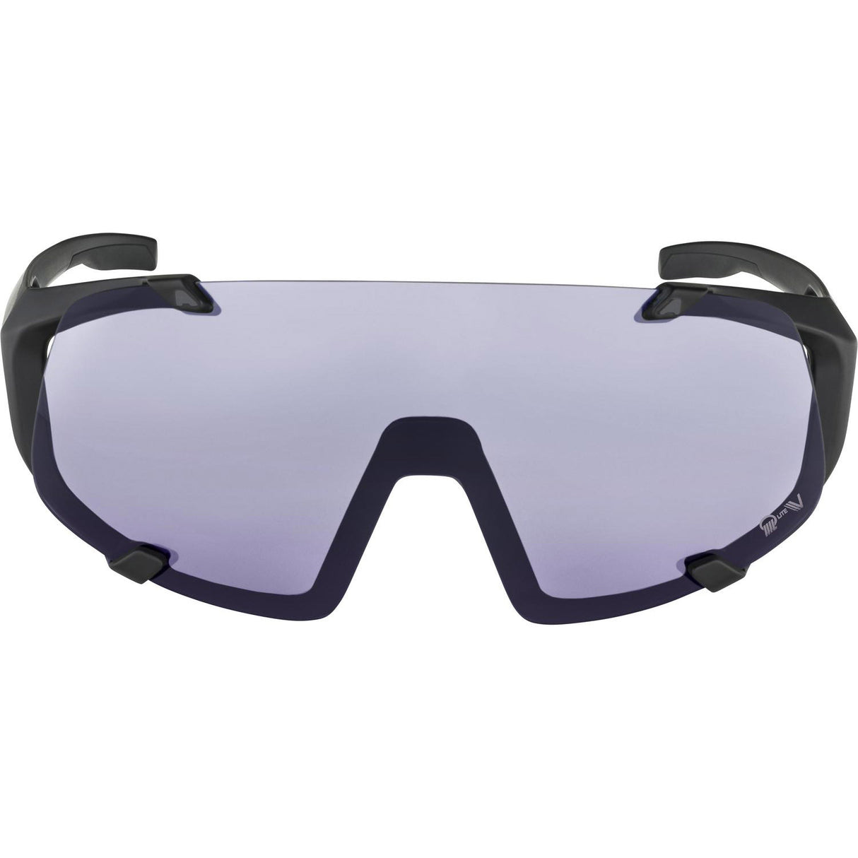 Olympesch Sportswear Brëller Hawkeye Q-Lite v Fotsop schwaarz Purple Cat.1-3