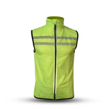 Outwet Windbreaker mesh vest neon yellow extra small