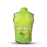 Outwet Windbreaker mesh vest neon yellow extra small