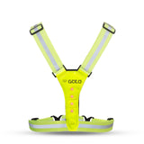 Outwet Safer sport led vest neon yellow one size