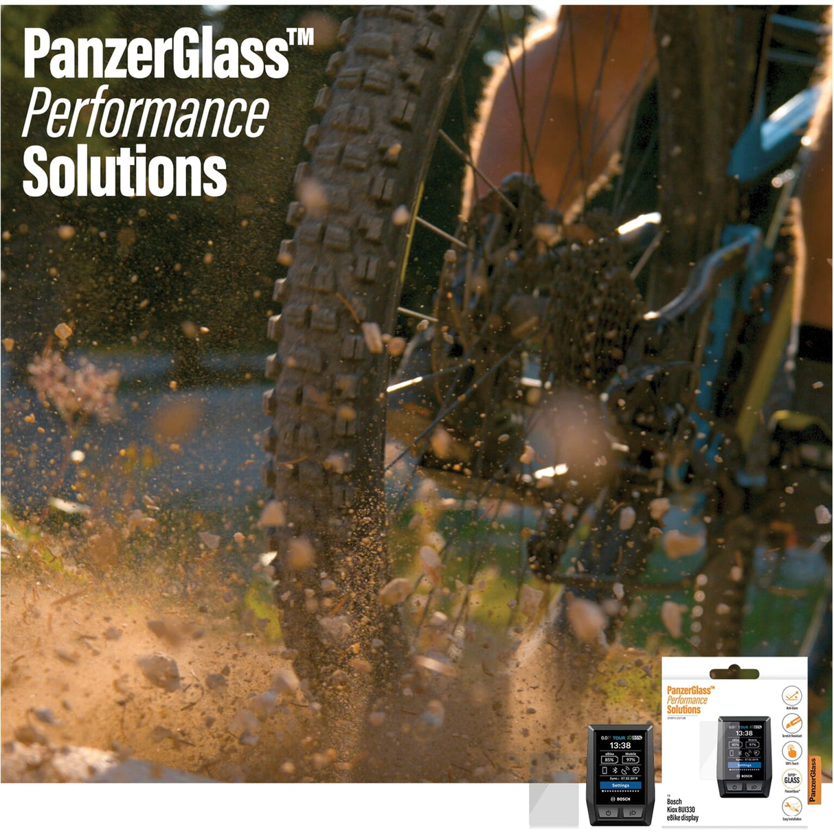 PanzerGlass PanzerGlass Kiox BUI330 screenprotector ontspiegeld