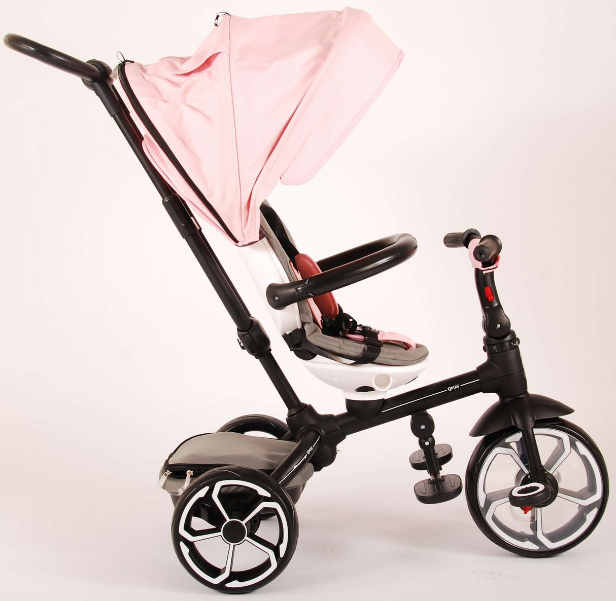 Qplay Driewieler Prime 4 in 1 Meisjes Roze