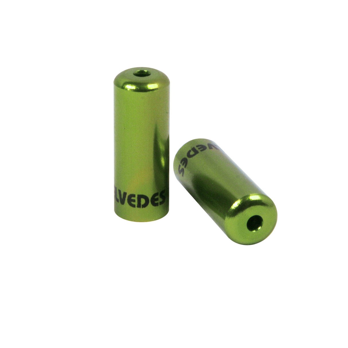 Elvedes Kabelhoedje 4,2mm aluminium groen (10st)